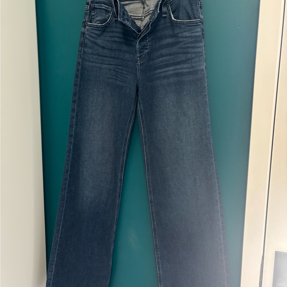 Hudson Jeans Dark Blue Flare & Wide Leg
